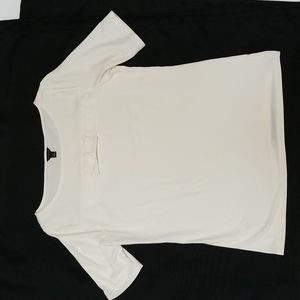 Ann Taylor cream top sz M